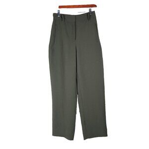 Wilfred Women's Size 2 Green Dress Pants Tapered Leg DTR4-6833-38 Slash Pockets